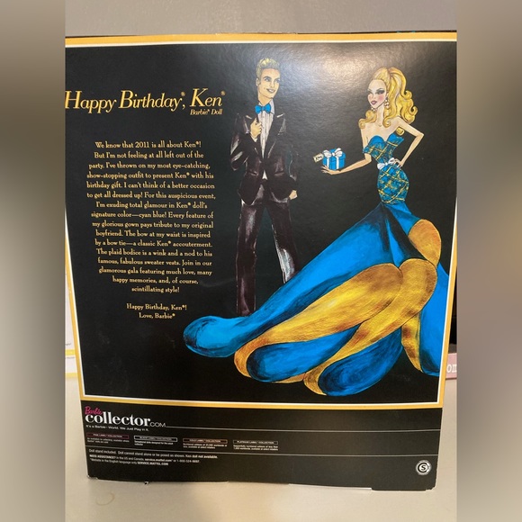 Happy Birthday, Ken Barbie Doll - Picture 3 of 7